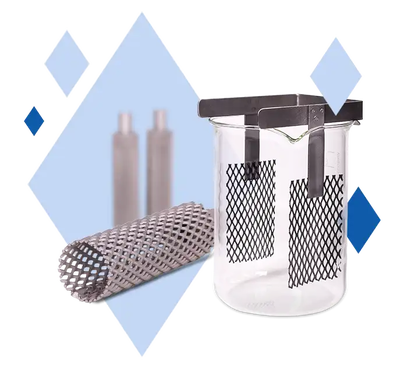 Produktsortiment der galvanischen Anoden von METAKEM